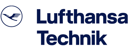 Lufthansa Technik logo, showcasing MRO’s trust in The Lean Airline for professional aviation training.