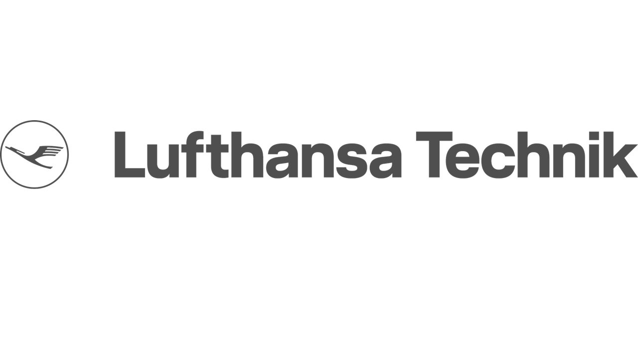 Lufthansa Technik logo, showcasing MRO’s trust in The Lean Airline for professional aviation training.