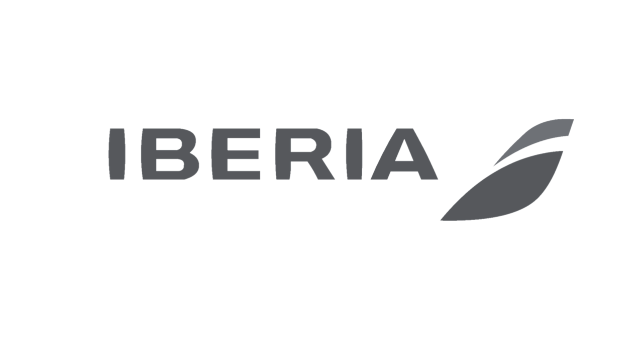 Iberia Airlines logo, showcasing Iberia’s trust in The Lean Airline for professional aviation training.